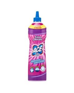 Detergjent xhel me efekt zbardhues dhe kundër papastërtive, Ace, plastikë, 500 ml, rozë, 1 copë