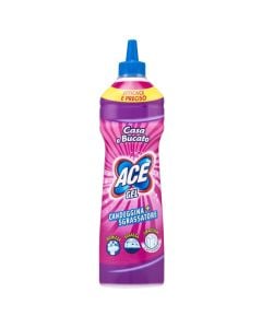 Bleaching and degreasing gel detergent, Ace, plastic, 500 ml, pink, 1 piece