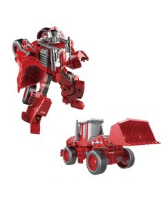 Makinë lodër për fëmijë, Bulldozer, Miniso, plastikë, 18x8x13 cm, e kuqe, 1 copë