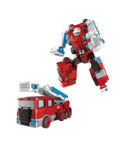 Makinë lodër për fëmijë, Crane, Miniso, plastikë, 18x8x13 cm, e kuqe, 1 copë