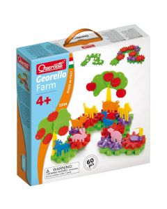 Children's toy, Quercetti, Georello farm, 60 pieces