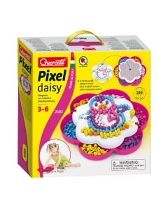 Children's toy, Quercetti, Fanta Color Daisy, 240 pieces