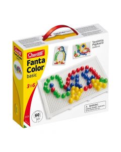 Toys for children, Quercetti, Fanta Color, 60 pieces