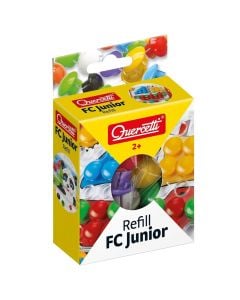 Mosaic game for kids, with 36 refill buttons, Fanta Color Junior, Quercetti, plastic, 13x9x4 cm, assorted, 1 piece