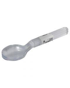 Set of 3 spoons, GioStyle, plastic, 4.4x2.3x19 cm, white, 1 piece
