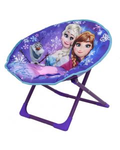 Folding chair for children, Frozen, aluminum and polyester, 80 cm, pink and blue, 1 piece