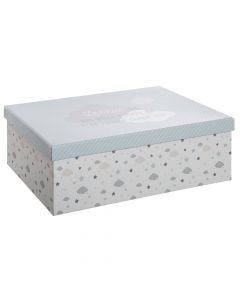 Gift box. 36.5x24.5x12 cm. grey