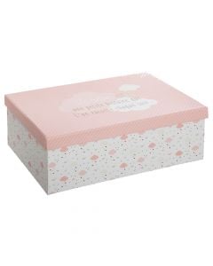 Gift box. 40.5x26.3x13.7 cm. purple