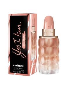 Eau de parfum (EDP) for women, Yes I Am Glorious, Cacharel, glass, 50 ml, pastel pink, 1 piece