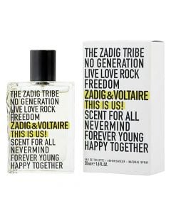 Zadig&Voltaire, This Is Us, EDT, 50Ml, 1 cope