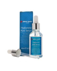Serum hidratues me efekt anti-rrudhë për lëkurën, Pierre Cardin, plastikë dhe qelq, 30 ml, blu, 1 copë