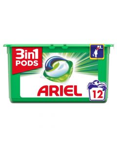 Kapsula detergjent Ariel All in1 Pods Arctic Edition, Mountain Spring, 12 copë, 302,4 g