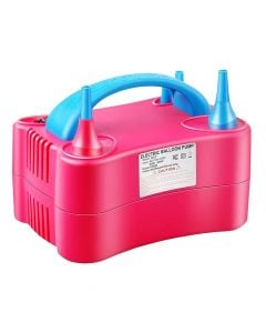 Pompë elektrike për ditëlindje, plastikë, rozë, 21x14x6.5 cm