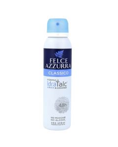 Deodorant spray për trupin, IdraTalc, Classic, Felce Azzurra, alumin, 150 ml, blu, 1 copë