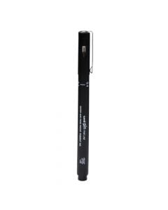 Stilolaps marker me majë të hollë, Uni Pin 03-200, Fine Line, Mitsubishi, plastikë dhe metal, 8.5x4x0.8 cm, e zezë, 1 copë