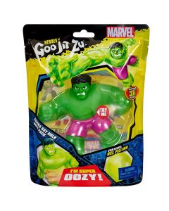 Children's toy, Hulk, Marvel Heroes, Goo Jit Zu, rubber, 7.5 cm, green, 1 piece