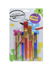 Furça penela, transparent, 9 copë