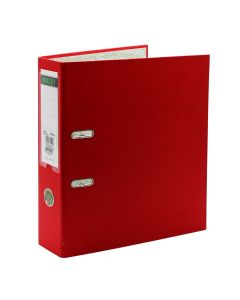 Folder with mechanism, "MSL", A4, plastic, 7.5 cm, red