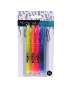 Marker set. 4 pieces. mixed. 1 pack