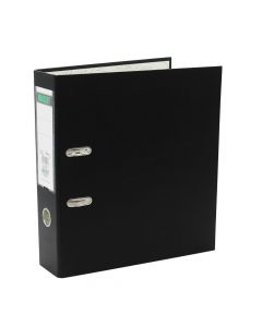 Folder with mechanism, "MSL", A4, plastic, 7.5 cm, black