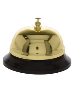 Reception desk bell , gold, 8.5 X 6 C