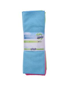 Microfiber wipes, mixed, 6 pieces