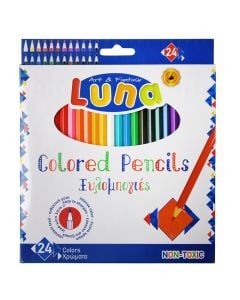 Color pencil, Luna, 3 mm, 24 pieces