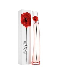 Eau de parfum (EDP) for women, Kenzo, Flower by Kenzo L'Absolue, glass and metal, 50ml, red and white 1 piece