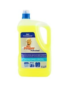 Universal detergent for cleaning floors, Lemon, Mr. Proper, 5 l