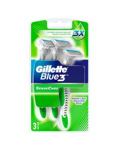 Briskë për meshkuj Gillette Blue3 Sensitive, 3 cope