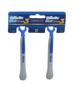 Gillette Blue rroje e thjeshtë 3 njëpërdorimshme 2/1