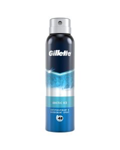 Spraj kundër djersës Gillette Arctic Ice, 150 ml
