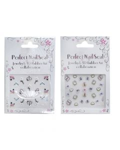 Nail stickers, mixed, 1 pack