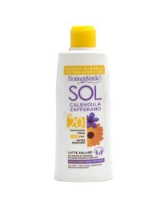 Sun protection lotion, SPF 20, Sol Calendula Zafferano, Bottega Verde, 200 ml