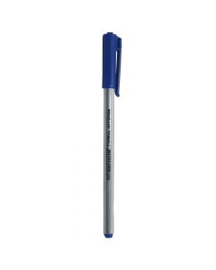 Ballpoint pen, Triball, Pensan, plastic, 15.5x0.8 cm, white and blue, 1 piece