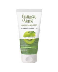 Exfoliating face mask, Apple & Kiwi, Beauty Extracts, Bottega Verde, 75 ml