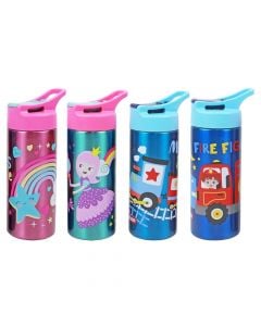Water bottle for kids, Must, plastic, 500 ml, miscellaneous, 1 piece