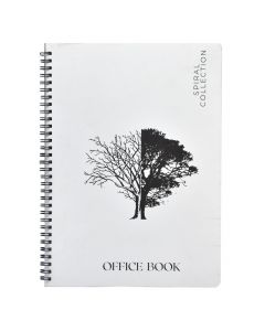 A4 notebook with spiral binding, paper, 29.7x21 cm, assorted, 1 piece