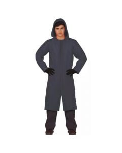 Halloween costume for adults, Squid Game Front Man, polyester, 52/54, black, 1 piece