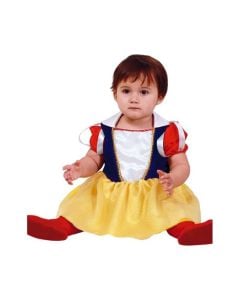 Kostum Halloween për fëmijë, Snow White, poliestër, 69-86 cm, e verdhë, 1 copë