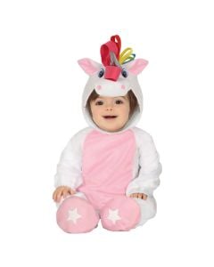 Kostum Halloween për fëmijë, Unicorn, poliestër, 69-86 cm, rozë, 1 copë