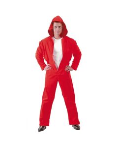 Kostum Halloween për të rritur, La Casa de Papel, poliestër, 46/48 cm, e kuqe, 1 copë