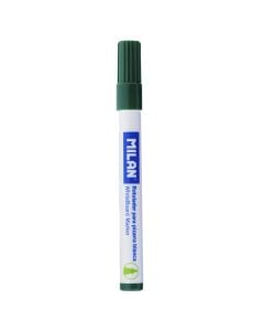 Whiteboard marker, Milan, plastic, 13.3x1.2 cm, green, 1 piece