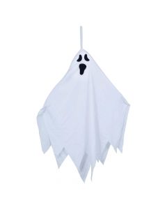 Dekoruese për halloween, fantazëm, 70 cm, bardhë, 1 copë