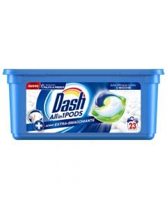 Dash pods, All in 1, effective against stains, 23 washes, 1 pack