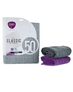 Cleaning cloth, Clendy, microfiber, 50x70 cm, mixed, 1 piece