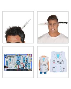 Set per femije, doktor + aksesore, 4 pjese