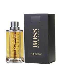 Eau de toilette (EDT) for men, Hugo Boss, The Scent, EDT 200 ml, glass and metal, black, 1 piece