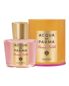Eau de parfum (EDP) for womens, Acqua Di Parma, Peonia Nobile, EDP 50 ml, glass and metal, yellow, 1 piece