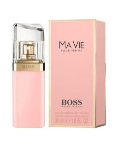 Eau de parfum (EDP) for women, Hugo Boss, Ma Vie Femme, EDP 30 ml, glass and metal, pink, 1 piece